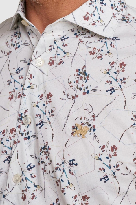 Vanguard long sleeve shirt print on fine po